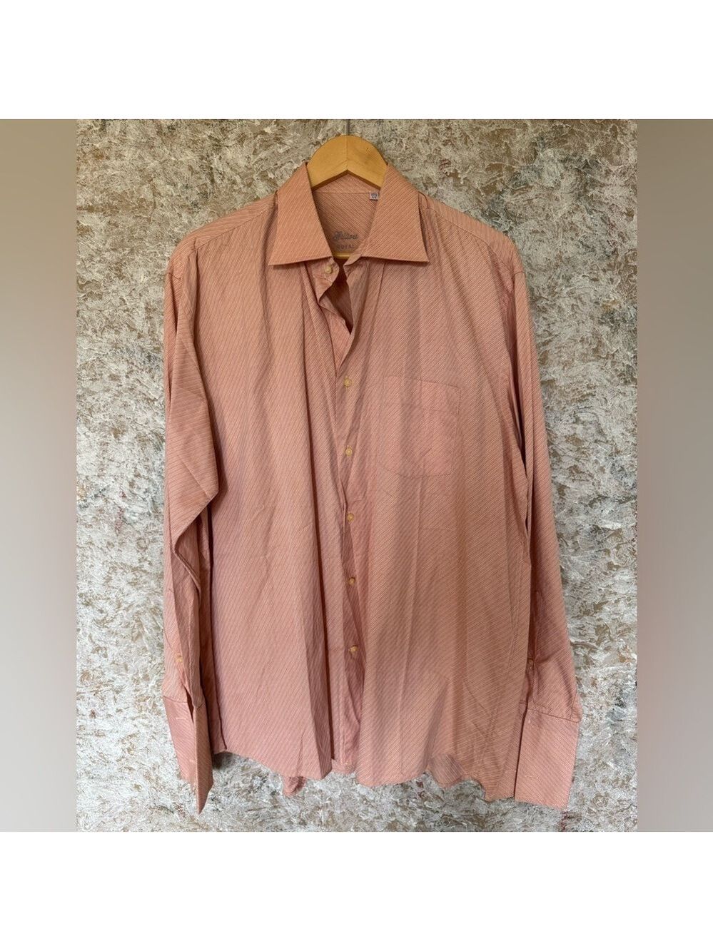 Gillioni Men's Peach Button Down Shirt
